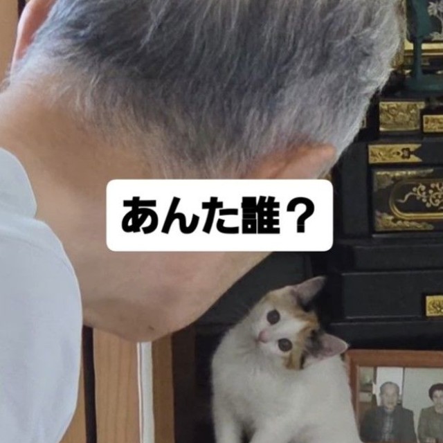 あんた誰？（松屋夏輝さん提供）