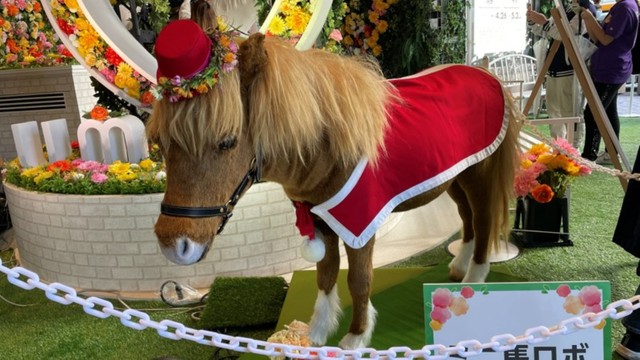 ミニ馬ロボが登場することも