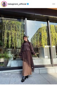 高城れにインスタグラム＠takagireni_officialより