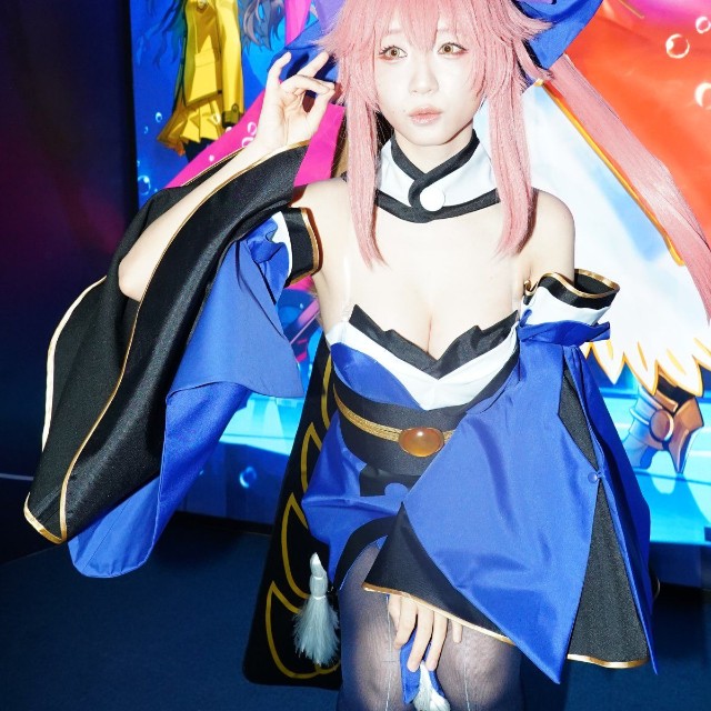 TGS2026のブースに登場した伊織もえ