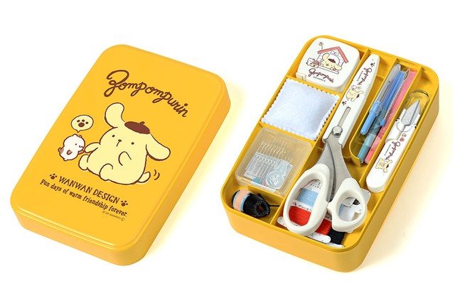 人気が高いのはポムポムプリン。自分たちが子ども時代に親しんでいたドラゴンに反応する人もいました（提供：日本紐釦貿易株式会社）