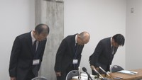 岡山県教委の会見(岡山･北区)