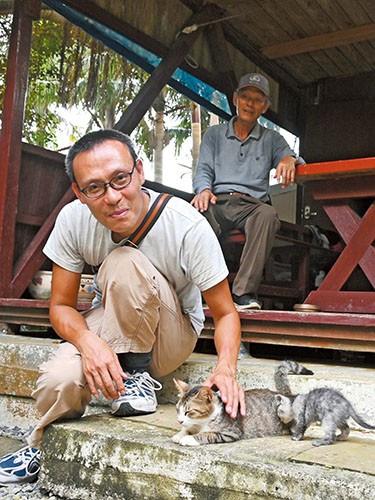 息子の政和さんも大の猫好き