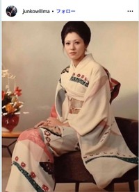 浅野順子のインスタグラム@junkowillmaより