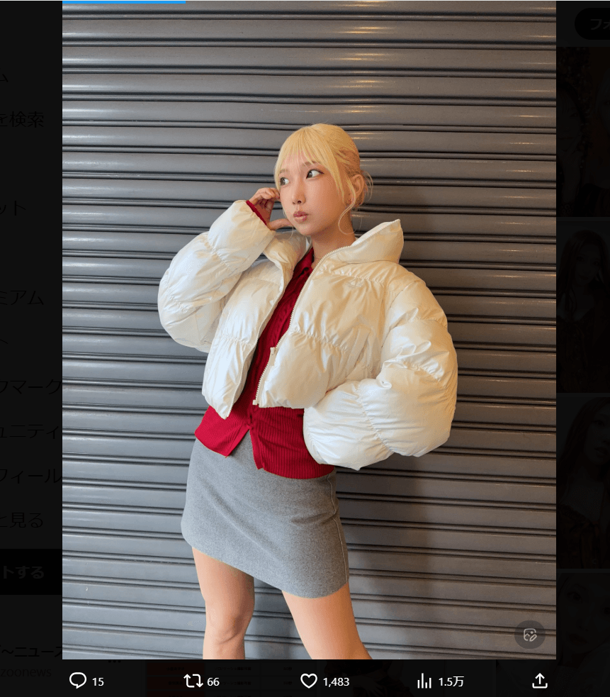 霜月めあのX（@melomea030）より