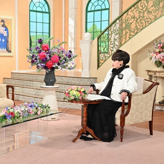 1月8日放送の「徹子の部屋」に出演した松田龍平さん＝テレビ朝日提供 