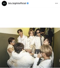 BTSインスタグラム＠bts.bighitofficialより