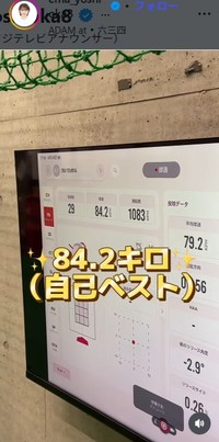 フジテレビ・吉岡恵麻アナのインスタグラム＠ema_yoshioka8より