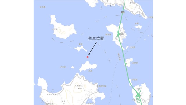 香川県丸亀市向島沖でヨット（全長約9ｍ）が航行不能になり救助 けが人なし　坂出海上保安署