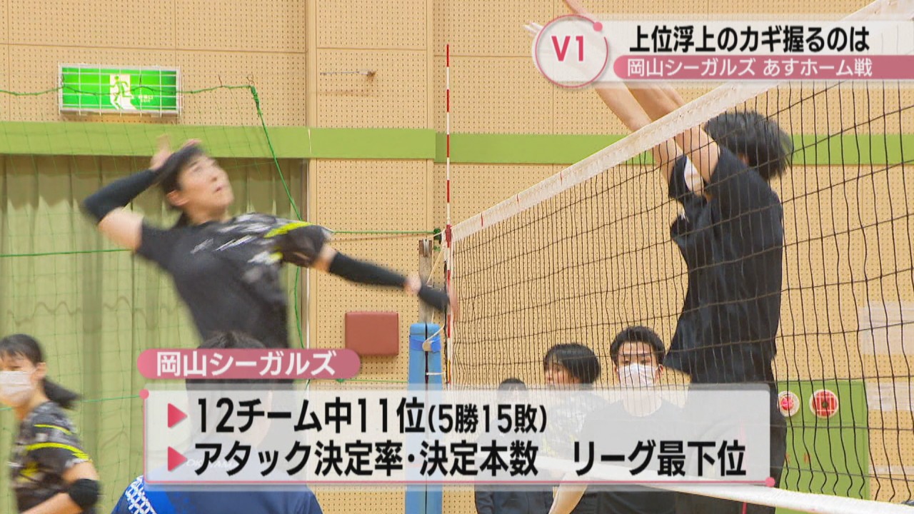 V1女子・岡山シーガルズ 上位浮上へ『終盤戦のキープレーヤー