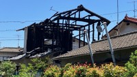 倉敷市で住宅全焼　1人が遺体で見つかる　一人暮らしの男性（85）か　岡山