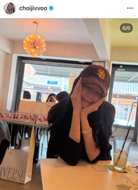 （チェ・ジウ公式インスタグラムより）