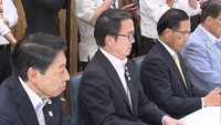 石破総理と知事の意見交換会　総理官邸・9日
