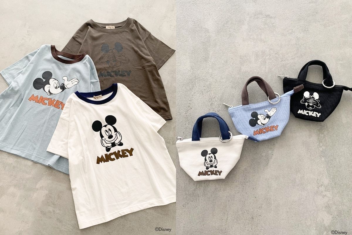 ミッキーが“ナチュラル服”に！【サマンサ モスモス】から刺繍スカート