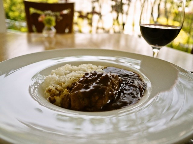 まるで高級店のカレーです（提供）