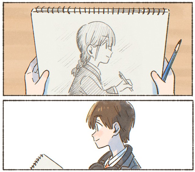 彼は彼女に励まされていた（前川わかばさん提供）