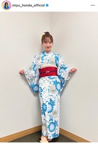 本田望結（@miyu_honda_official）さんのインスタグラムより
