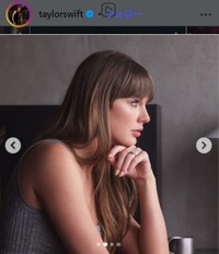 テイラー・スウィフトのインスタグラム＠taylorswiftより