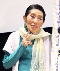 イベントに出席した東海林のり子=2025年