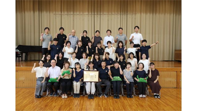 「学校給食優良学校等」を受賞した屋島小学校