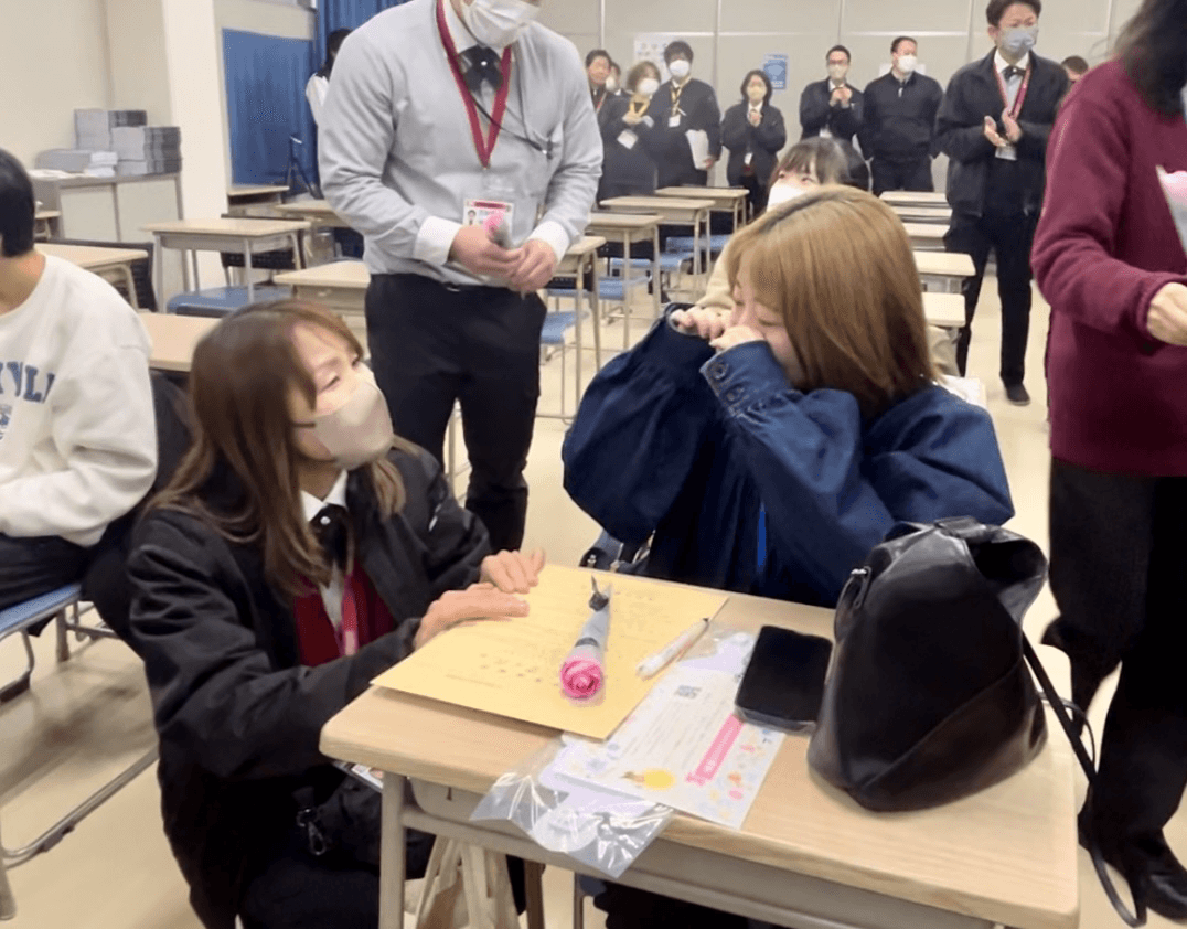 みなさん涙、涙…