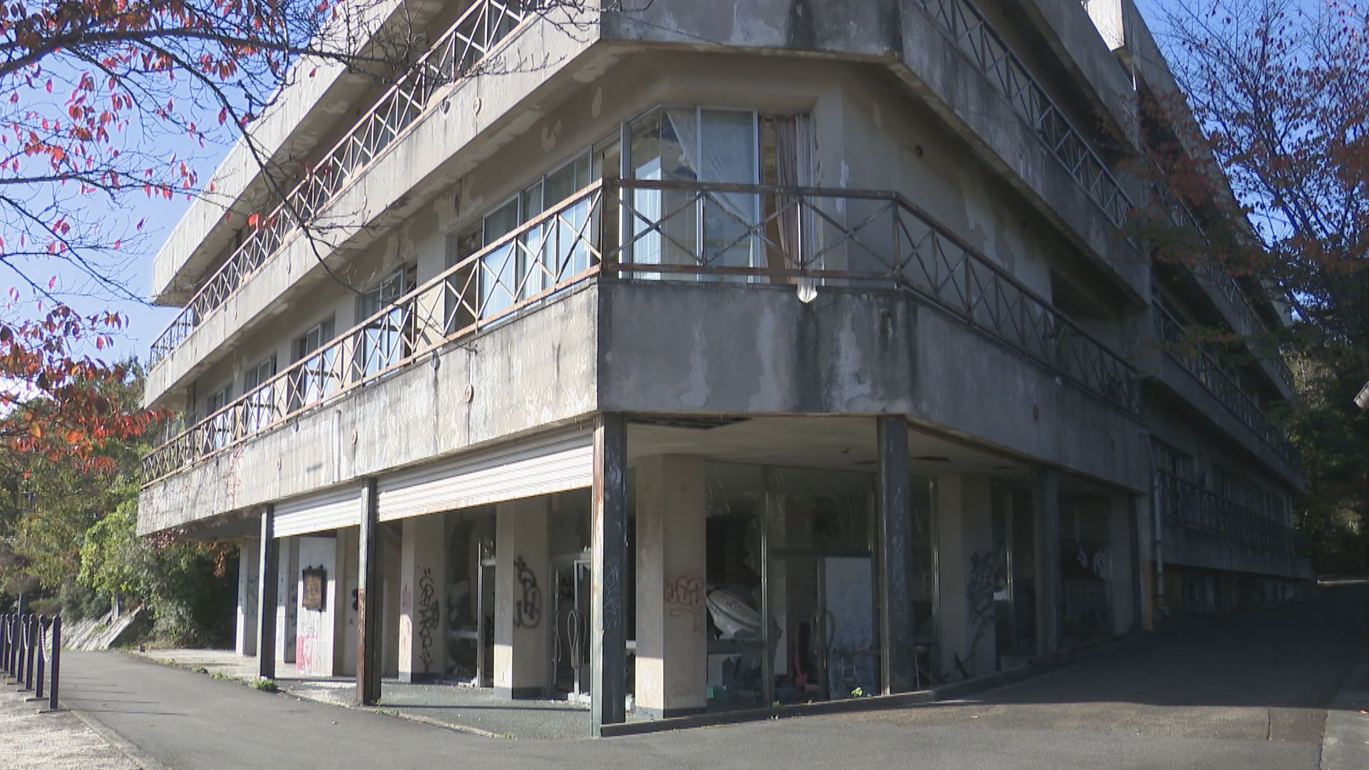 屋島山上に複数ある廃屋 大西市長「撤去も視野に協議を」 高松市 | KSB