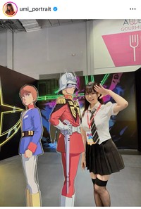 東雲うみインスタグラム＠umi_portraitより