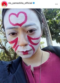 山下リオ インスタグラム(@rio_yamashita_official)より