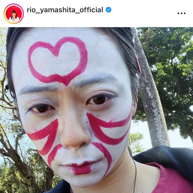 山下リオ インスタグラム(@rio_yamashita_official)より