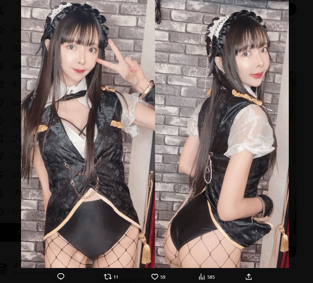 東堂とものX（@tomooaty）より