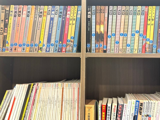 漫画や音楽の書籍なども