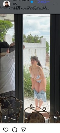 加藤玲菜のインスタグラム＠katorena0405より