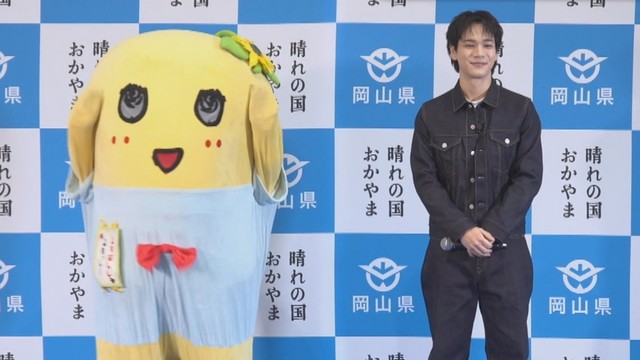 ふなっしーとJO1の豆原一成さん