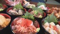 ぜいたくな海鮮丼セット　ホタテやサーモン、カンパチなど10種類から好きなものを　香川【ほっとマルシェ】