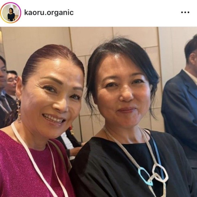 杉田かおるインスタグラム＠kaoru.organicより