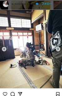 冨永愛のインスタグラム＠ai_tominaga_officialより