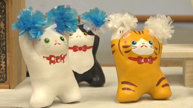 長勝寺で開かれた「にゃん神様in小豆島」