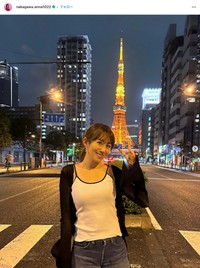 中川安奈さん（本人のインスタグラムから）
