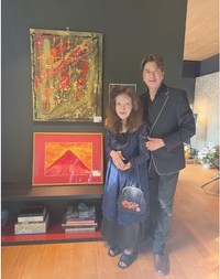 川﨑麻世のブログ「麻世仲の猫たち」より　鰐淵晴子と38年ぶり再会
