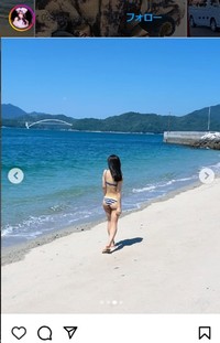 百瀬まりなのインスタグラム＠0o_momomari_o0より