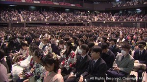 東北大学で卒業式　５年ぶりに保護者が出席