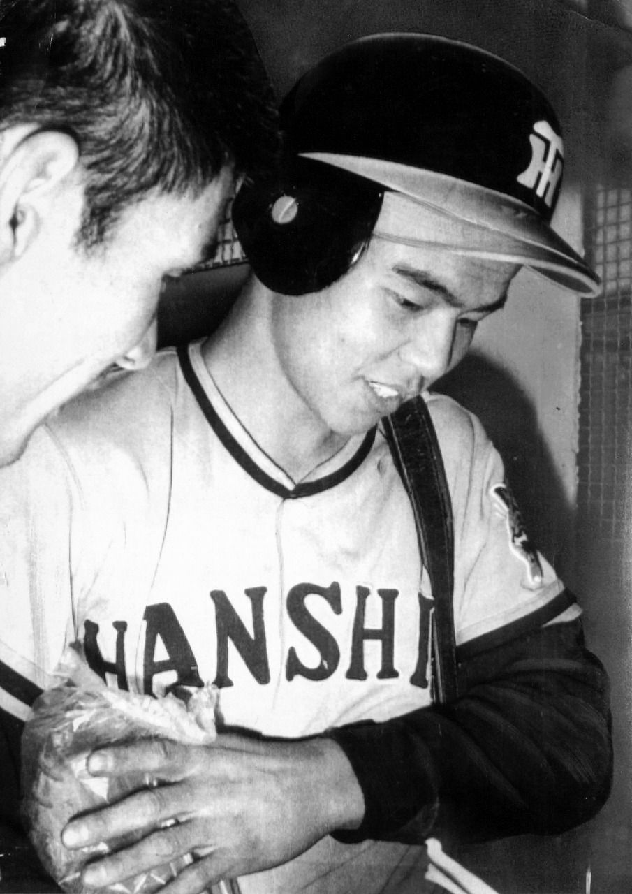 １９７４年　初本塁打後のインタビュー