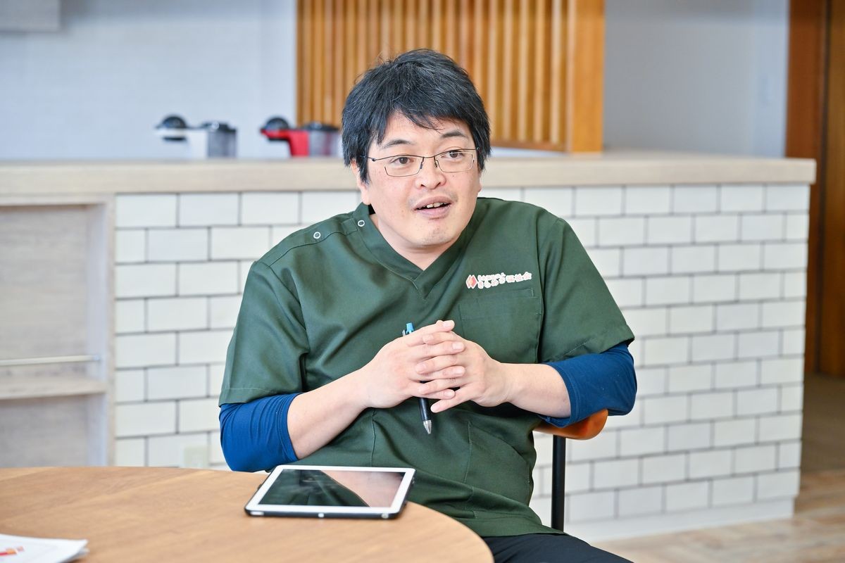理事・施設長の後藤賢司さん