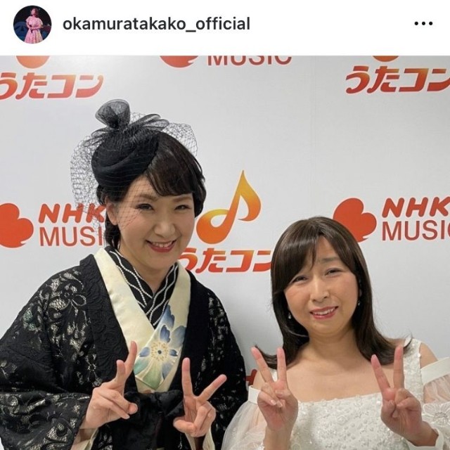 岡村孝子インスタグラム＠okamuratakako_officialより
