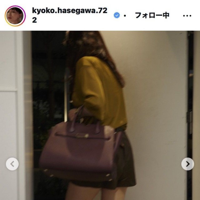 長谷川京子のインスタグラム＠kyoko.hasegawa.722より
