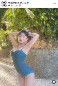 田中美久インスタグラム(@mikumonmon_48)より