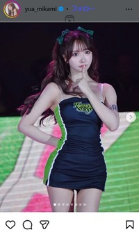 三上悠亜のインスタグラム＠yua_mikamiより