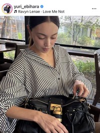 蛯原友里のインスタグラム＠yuri_ebiharaより