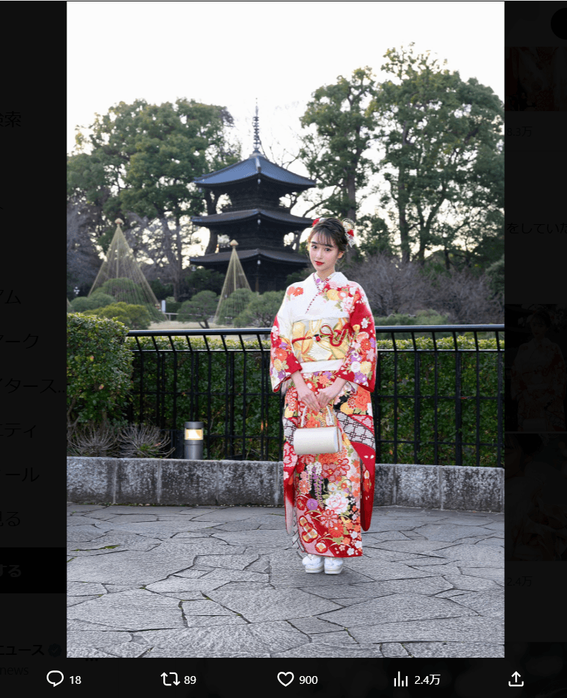 藤岡舞衣の公式Xアカウント（@Mai_Fujioka）より