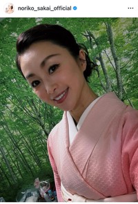 酒井法子（@noriko_sakai_official）さんのインスタグラムより